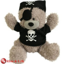 Soft Push jouet pirate teddy bear